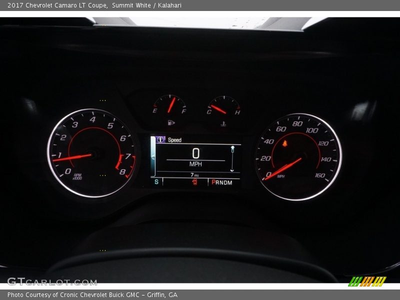 Summit White / Kalahari 2017 Chevrolet Camaro LT Coupe
