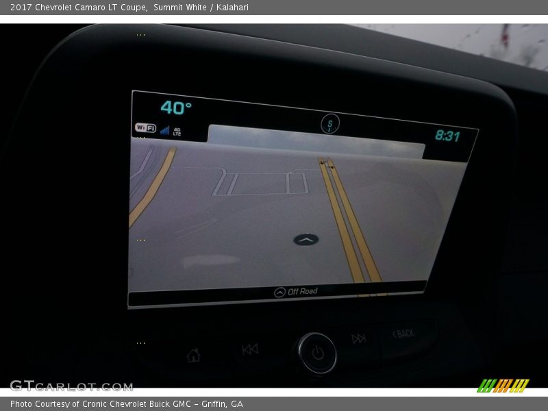 Summit White / Kalahari 2017 Chevrolet Camaro LT Coupe