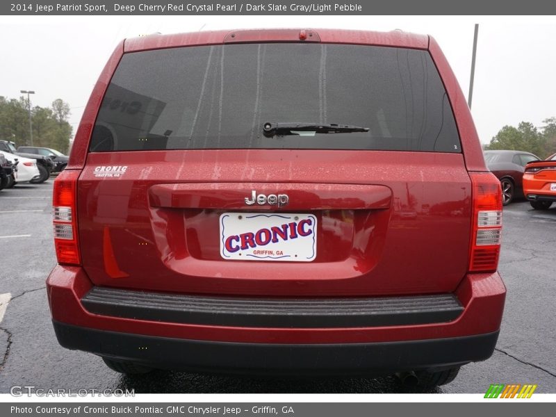 Deep Cherry Red Crystal Pearl / Dark Slate Gray/Light Pebble 2014 Jeep Patriot Sport