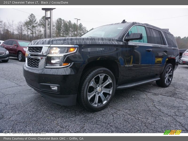 Black / Cocoa/Dune 2017 Chevrolet Tahoe LT