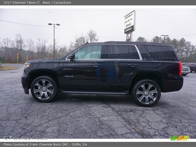 Black / Cocoa/Dune 2017 Chevrolet Tahoe LT