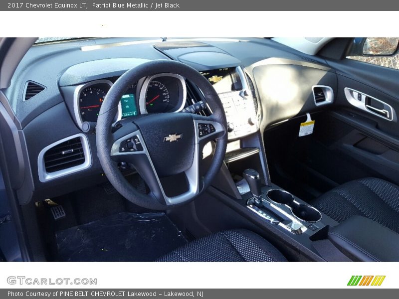 Patriot Blue Metallic / Jet Black 2017 Chevrolet Equinox LT