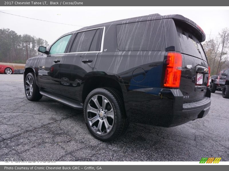 Black / Cocoa/Dune 2017 Chevrolet Tahoe LT