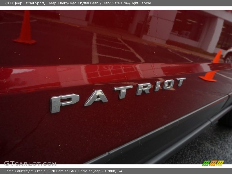Deep Cherry Red Crystal Pearl / Dark Slate Gray/Light Pebble 2014 Jeep Patriot Sport