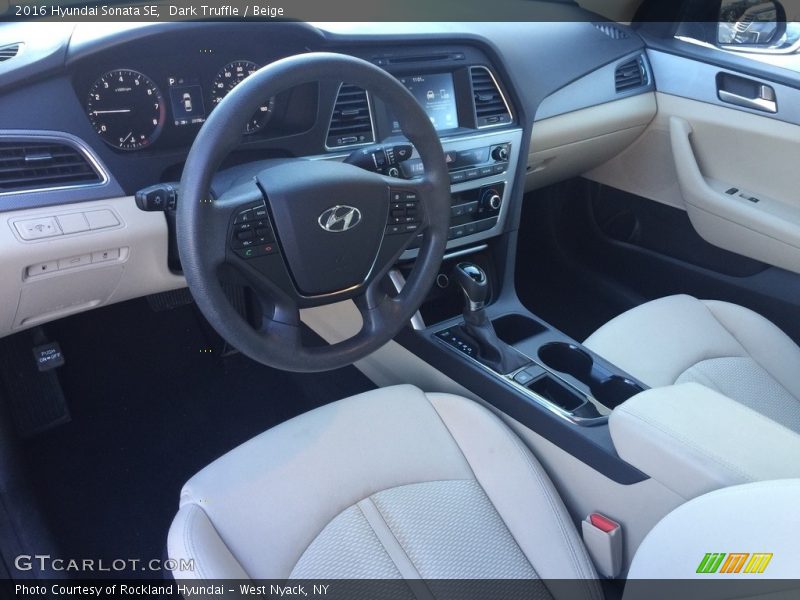 Dark Truffle / Beige 2016 Hyundai Sonata SE