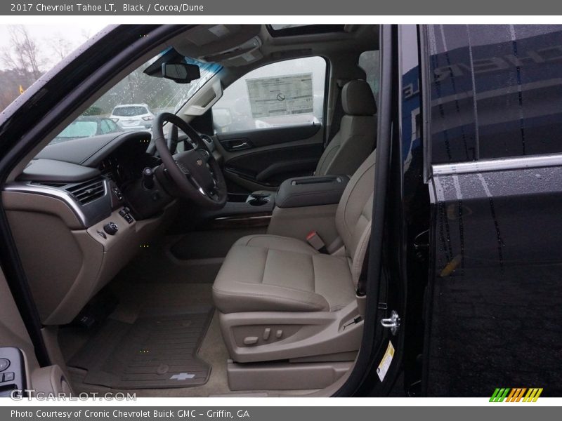 Black / Cocoa/Dune 2017 Chevrolet Tahoe LT