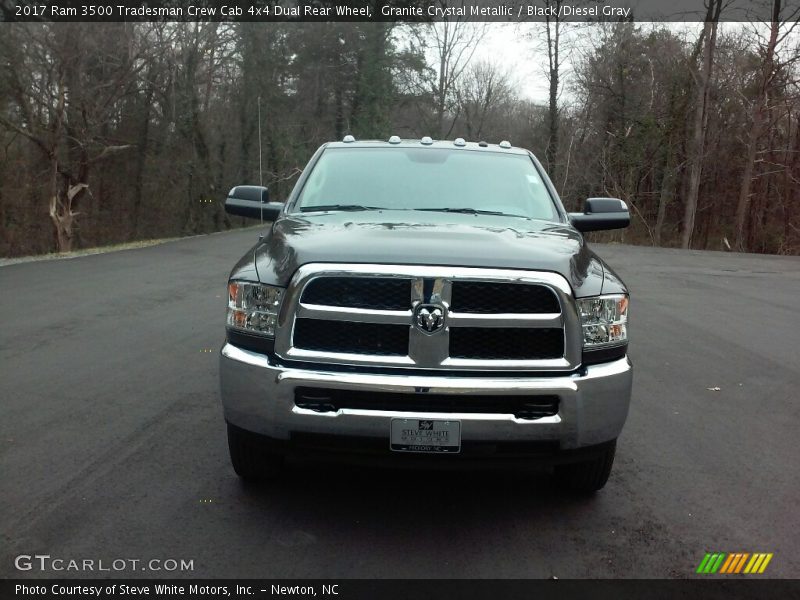 Granite Crystal Metallic / Black/Diesel Gray 2017 Ram 3500 Tradesman Crew Cab 4x4 Dual Rear Wheel