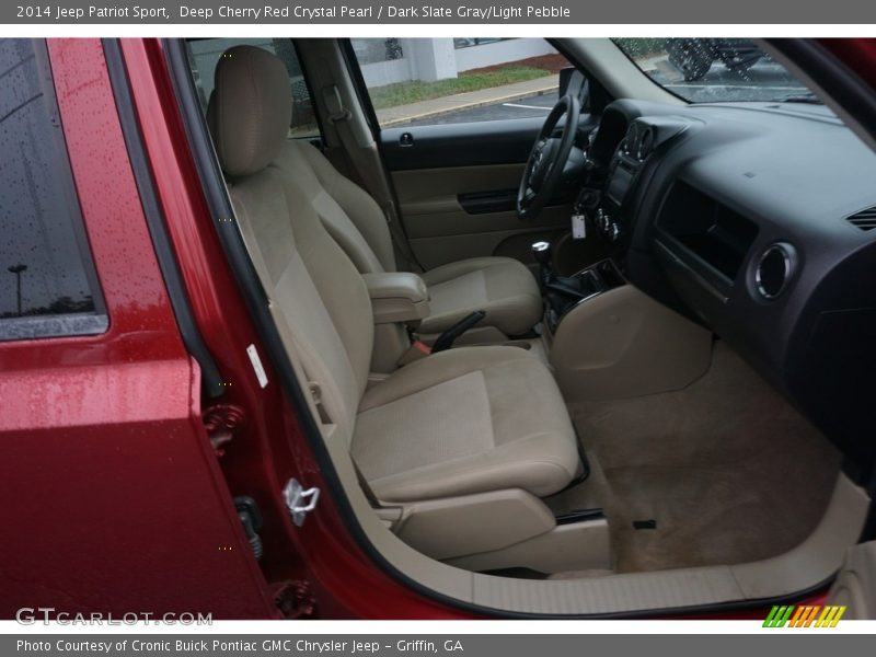 Deep Cherry Red Crystal Pearl / Dark Slate Gray/Light Pebble 2014 Jeep Patriot Sport