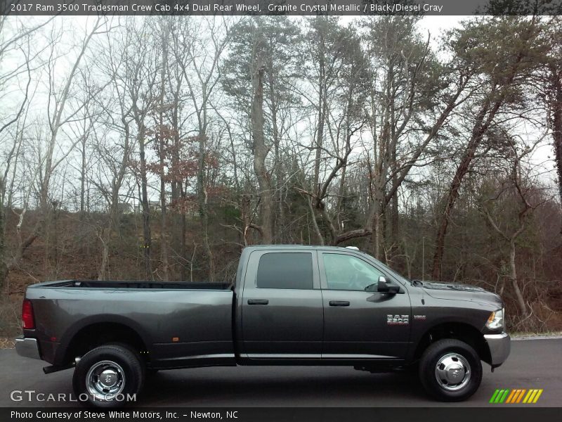 Granite Crystal Metallic / Black/Diesel Gray 2017 Ram 3500 Tradesman Crew Cab 4x4 Dual Rear Wheel