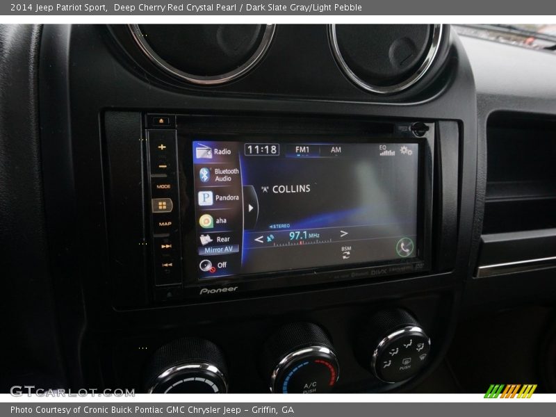 Deep Cherry Red Crystal Pearl / Dark Slate Gray/Light Pebble 2014 Jeep Patriot Sport