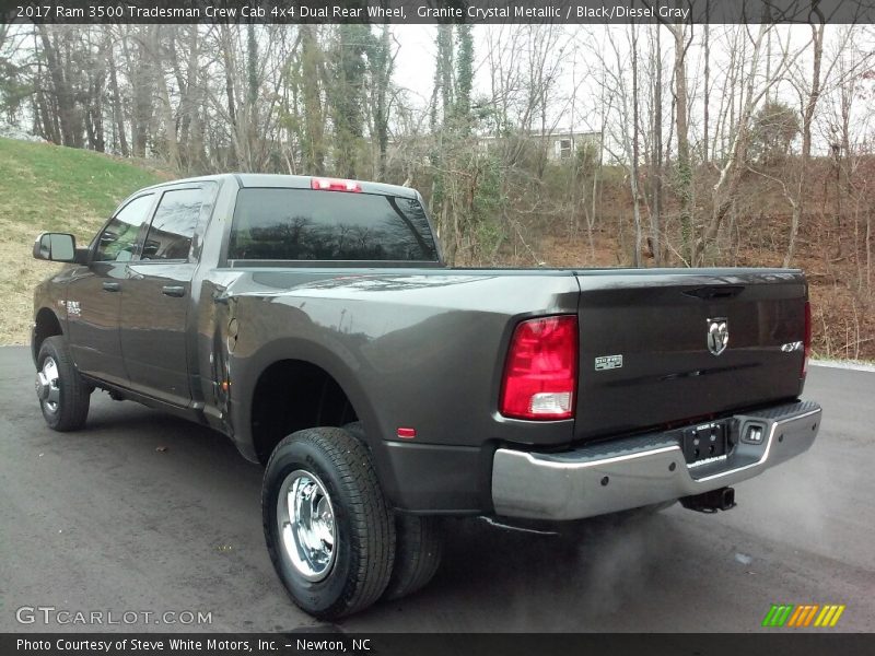 Granite Crystal Metallic / Black/Diesel Gray 2017 Ram 3500 Tradesman Crew Cab 4x4 Dual Rear Wheel