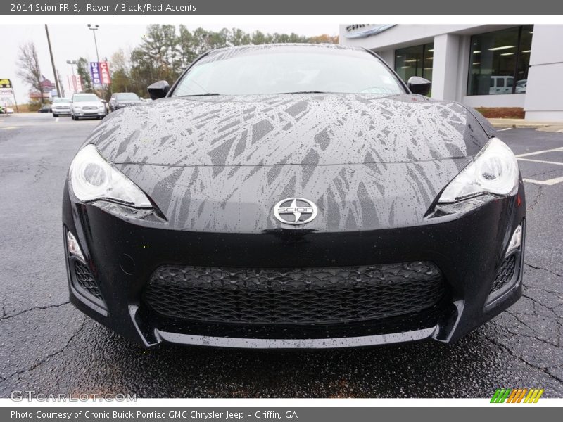 Raven / Black/Red Accents 2014 Scion FR-S