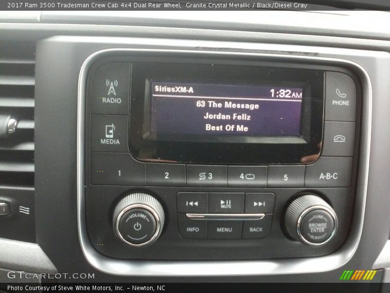 Controls of 2017 3500 Tradesman Crew Cab 4x4 Dual Rear Wheel