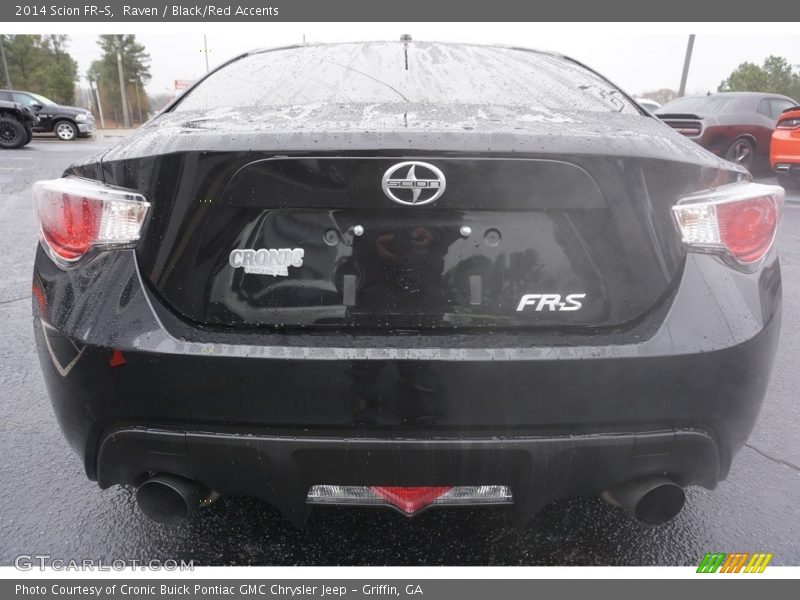 Raven / Black/Red Accents 2014 Scion FR-S