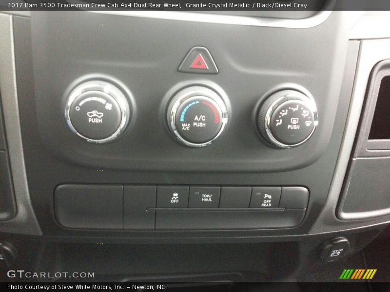 Controls of 2017 3500 Tradesman Crew Cab 4x4 Dual Rear Wheel