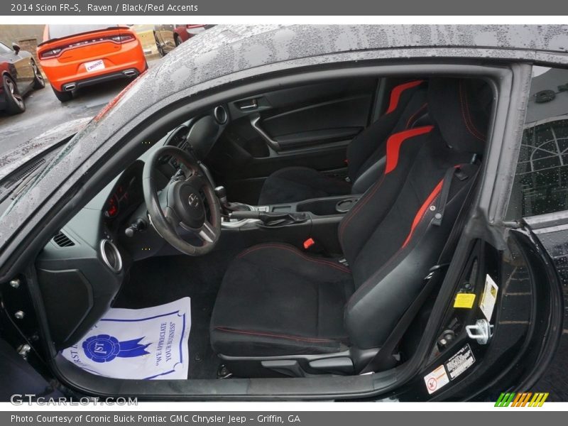 Raven / Black/Red Accents 2014 Scion FR-S