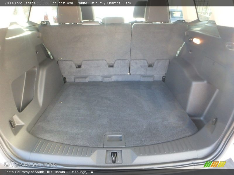 White Platinum / Charcoal Black 2014 Ford Escape SE 1.6L EcoBoost 4WD