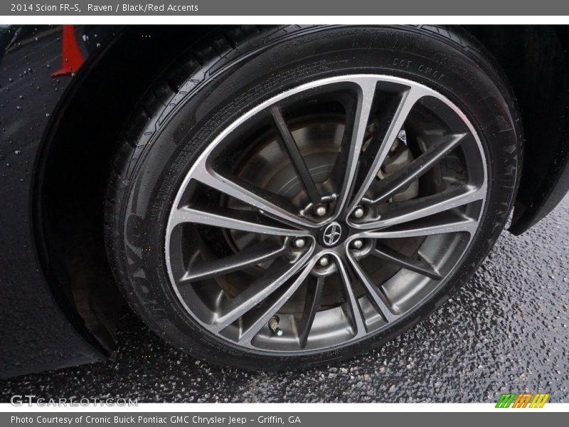 Raven / Black/Red Accents 2014 Scion FR-S