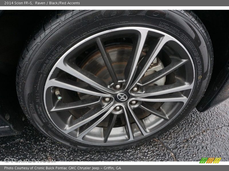 Raven / Black/Red Accents 2014 Scion FR-S