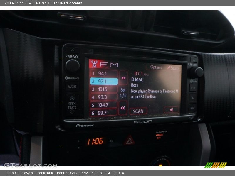 Raven / Black/Red Accents 2014 Scion FR-S