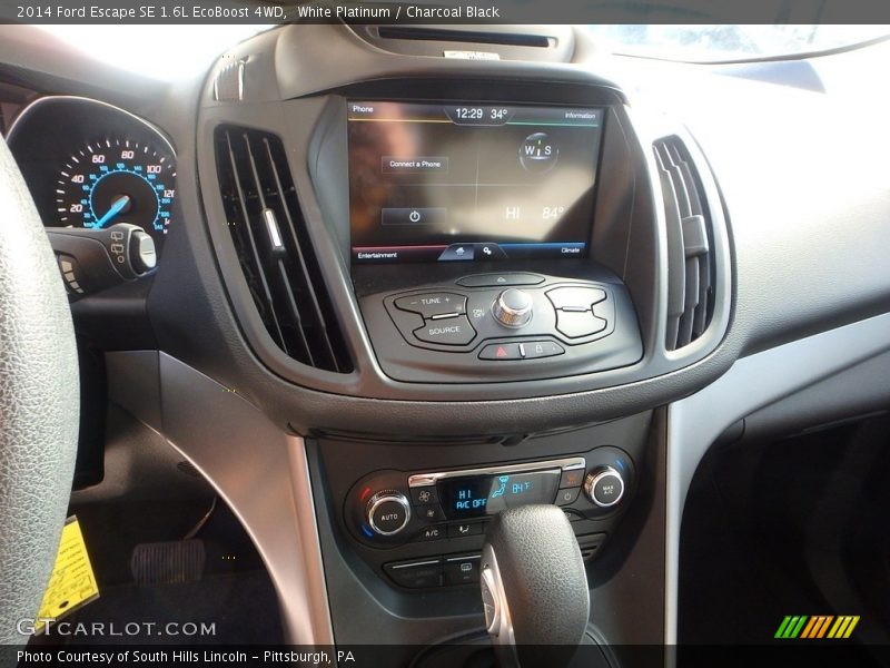 White Platinum / Charcoal Black 2014 Ford Escape SE 1.6L EcoBoost 4WD