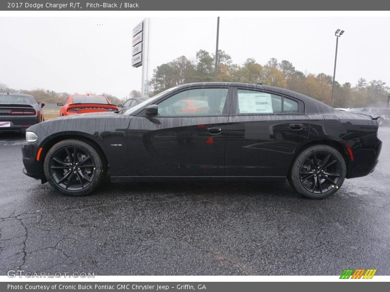 Pitch-Black / Black 2017 Dodge Charger R/T