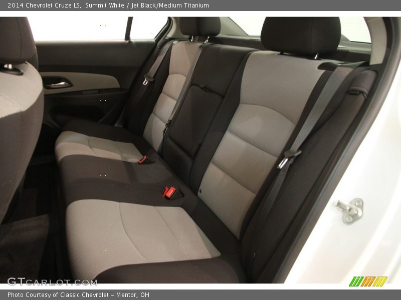 Summit White / Jet Black/Medium Titanium 2014 Chevrolet Cruze LS