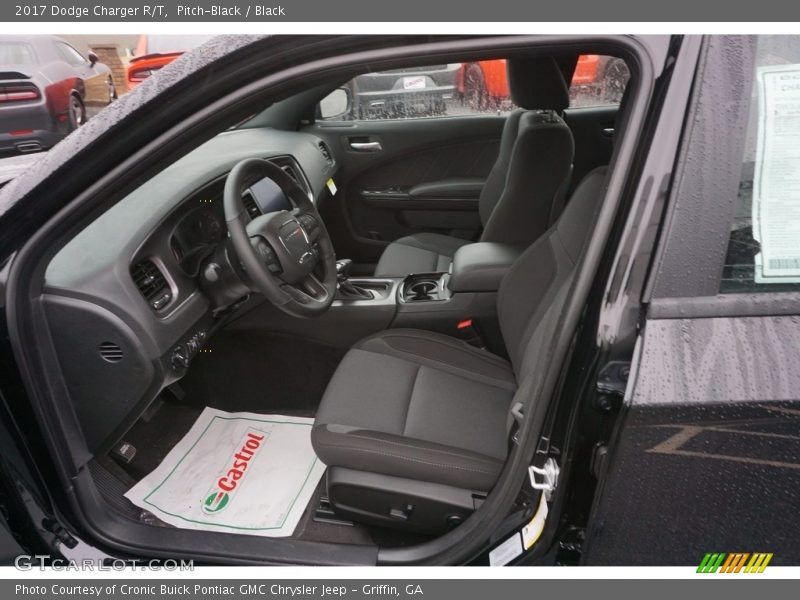 Front Seat of 2017 Charger R/T