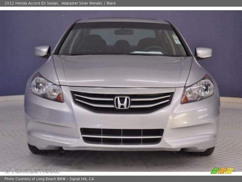 Alabaster Silver Metallic / Black 2012 Honda Accord EX Sedan