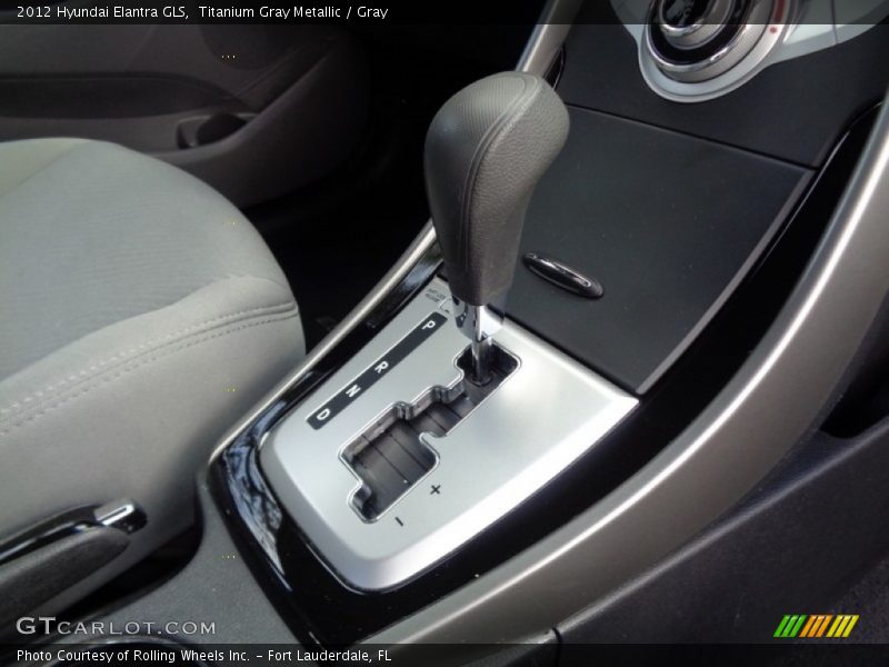 Titanium Gray Metallic / Gray 2012 Hyundai Elantra GLS