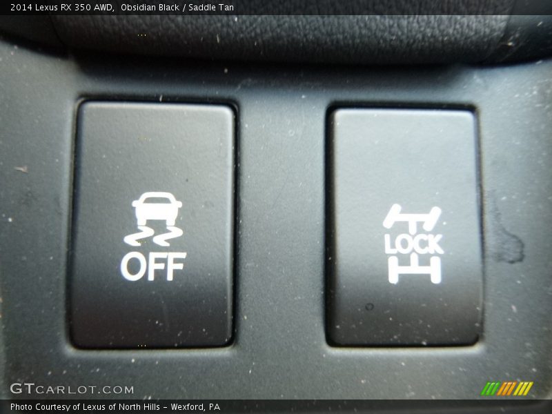Obsidian Black / Saddle Tan 2014 Lexus RX 350 AWD