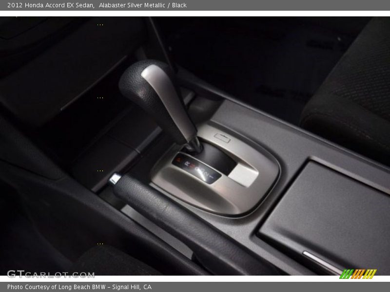 Alabaster Silver Metallic / Black 2012 Honda Accord EX Sedan