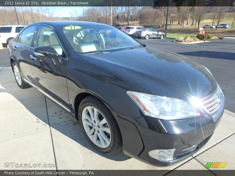 Obsidian Black / Parchment 2011 Lexus ES 350