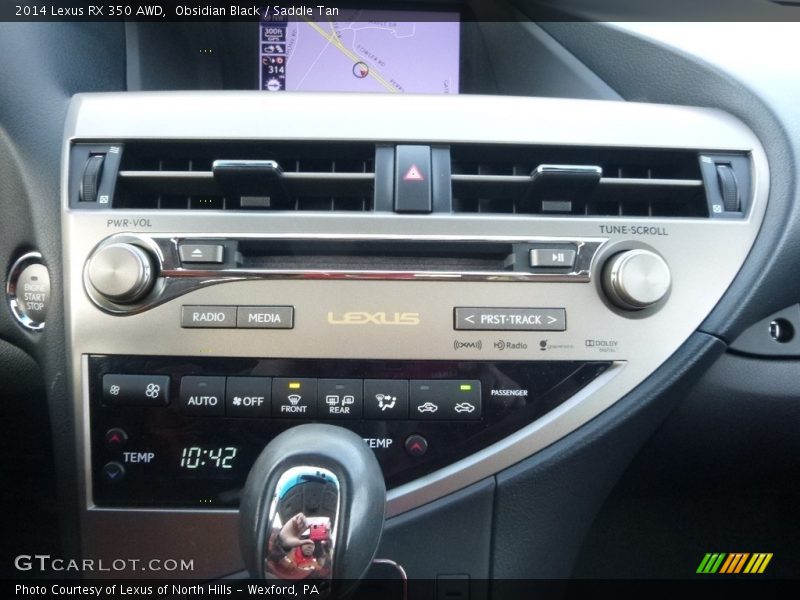 Obsidian Black / Saddle Tan 2014 Lexus RX 350 AWD