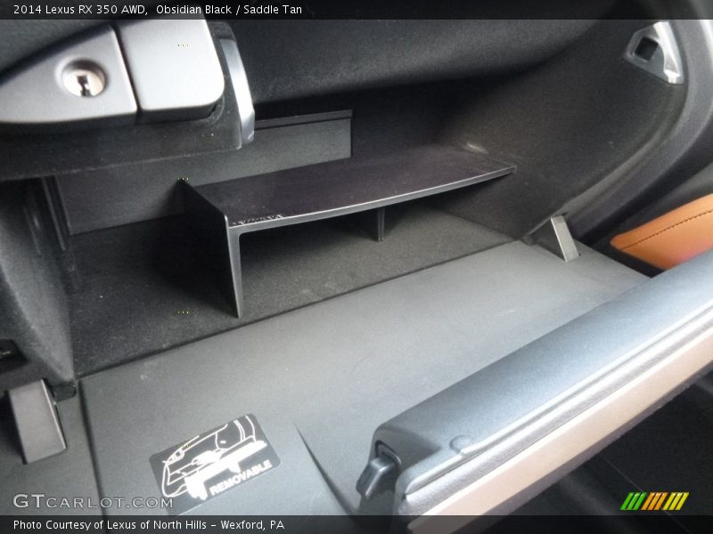 Obsidian Black / Saddle Tan 2014 Lexus RX 350 AWD