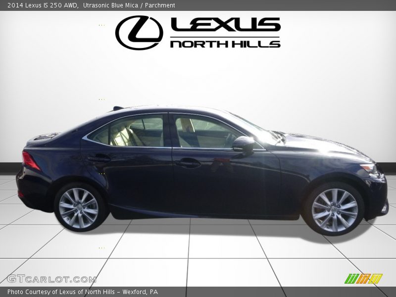 Utrasonic Blue Mica / Parchment 2014 Lexus IS 250 AWD