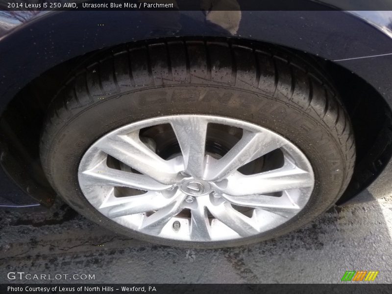 Utrasonic Blue Mica / Parchment 2014 Lexus IS 250 AWD