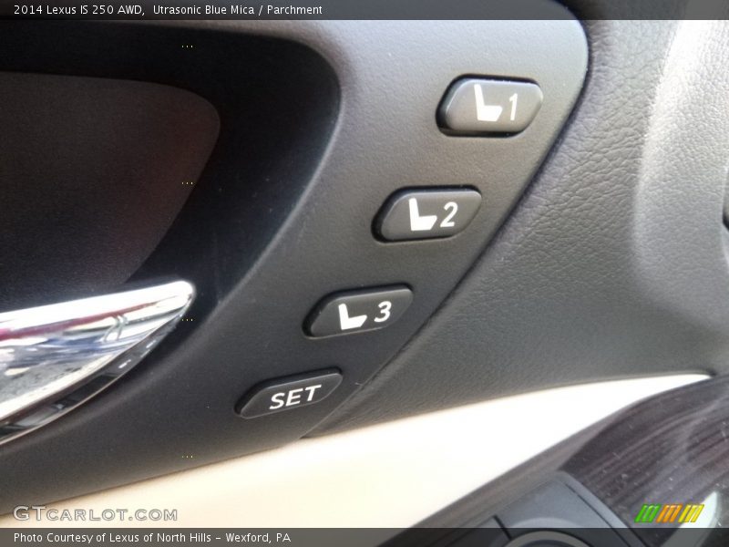 Utrasonic Blue Mica / Parchment 2014 Lexus IS 250 AWD