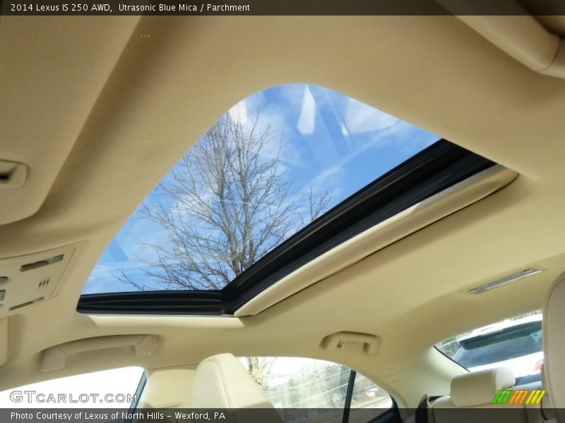 Utrasonic Blue Mica / Parchment 2014 Lexus IS 250 AWD