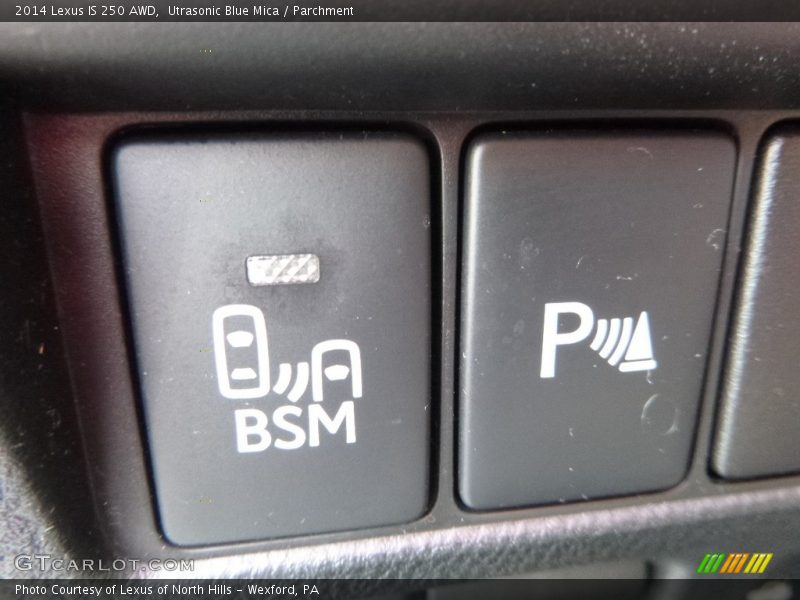 Utrasonic Blue Mica / Parchment 2014 Lexus IS 250 AWD