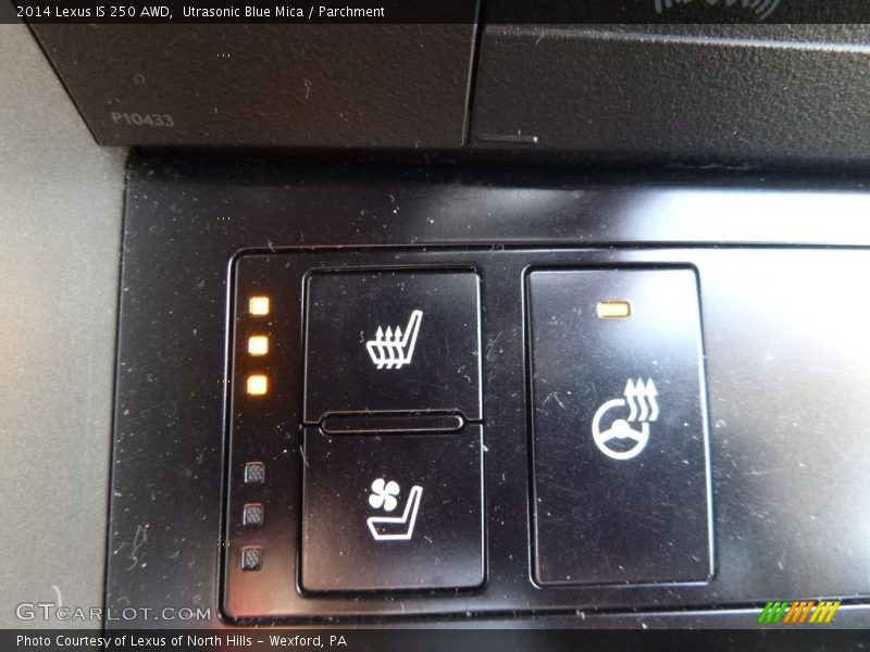 Utrasonic Blue Mica / Parchment 2014 Lexus IS 250 AWD