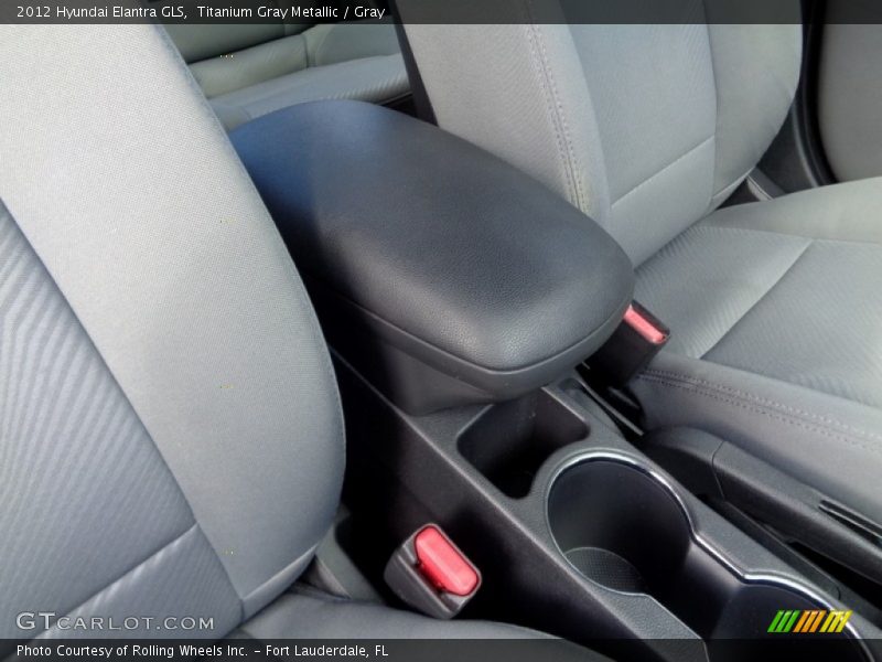 Titanium Gray Metallic / Gray 2012 Hyundai Elantra GLS