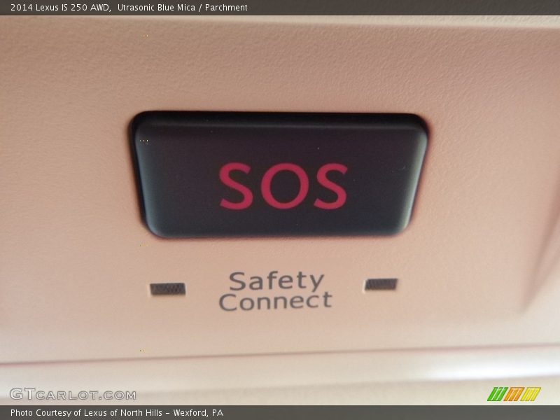 Utrasonic Blue Mica / Parchment 2014 Lexus IS 250 AWD