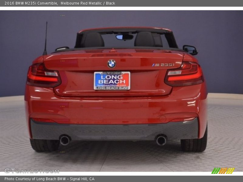 Melbourne Red Metallic / Black 2016 BMW M235i Convertible