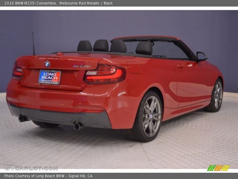 Melbourne Red Metallic / Black 2016 BMW M235i Convertible