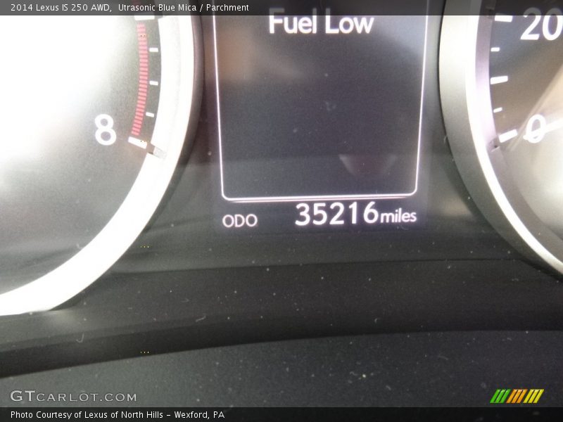 Utrasonic Blue Mica / Parchment 2014 Lexus IS 250 AWD