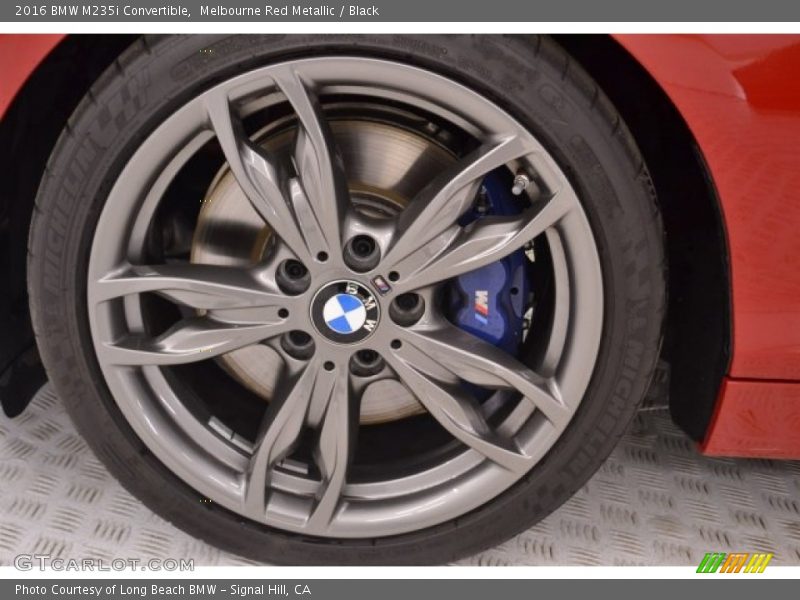 Melbourne Red Metallic / Black 2016 BMW M235i Convertible