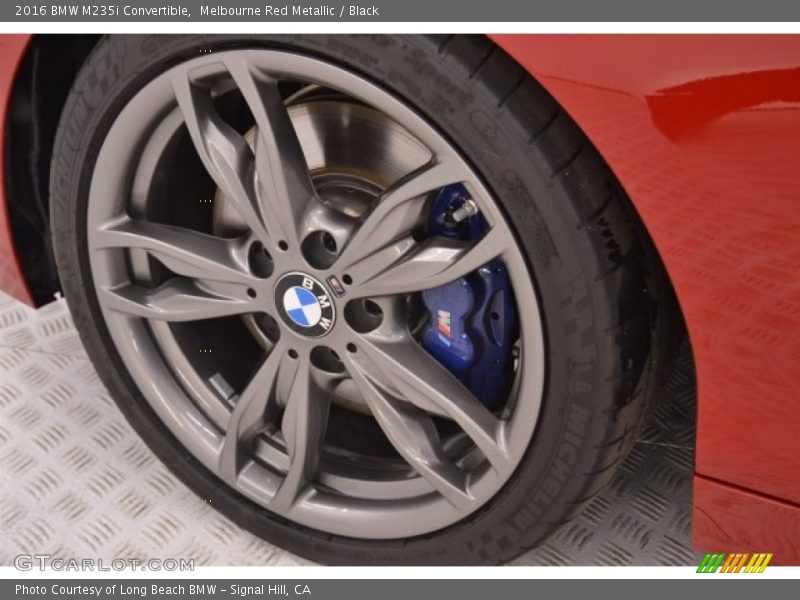 Melbourne Red Metallic / Black 2016 BMW M235i Convertible