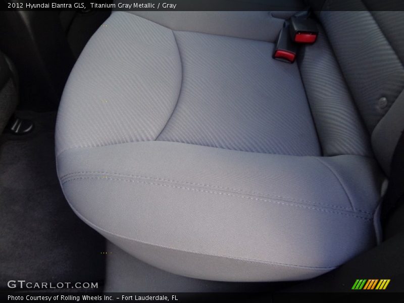 Titanium Gray Metallic / Gray 2012 Hyundai Elantra GLS