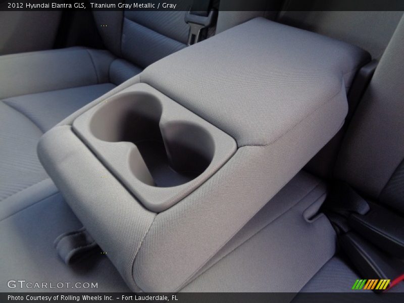 Titanium Gray Metallic / Gray 2012 Hyundai Elantra GLS